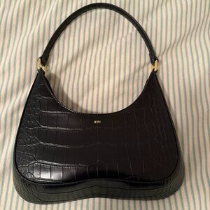 JW Pei Ruby Shoulder Bag - Black Croc
